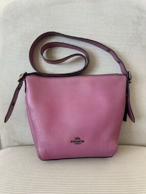 COACH Small Dufflette Duffle Hobo Bag “Primrose” color